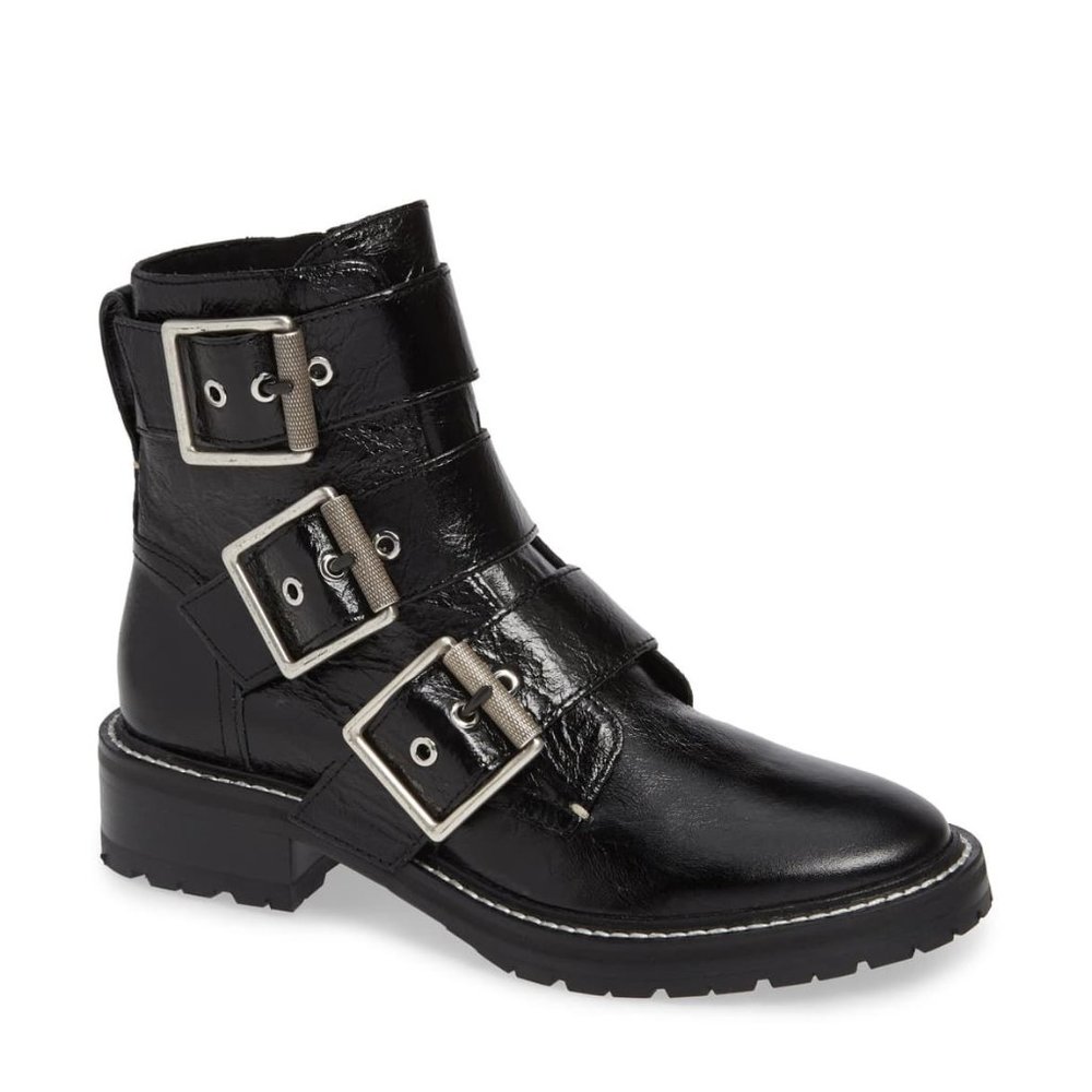 Rag and Bone Cannon Moto Buckle Boot